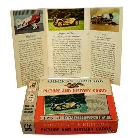 American Heritage--Picture and History Cards. - Picture 1 of 12
